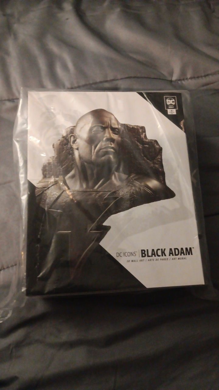 Black Adam The Rock Movie Statue 🎬
