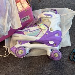 Size 4 Roller Skates 