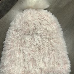 Fluffy Soft Light pink beanie