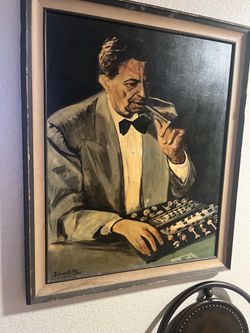 Julian Ritter 1969 Original Oil Painting Framed