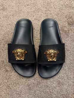 Women versace slides