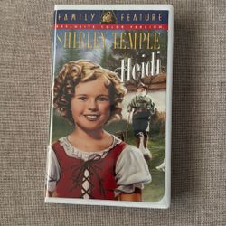 Heidi VHS Movie