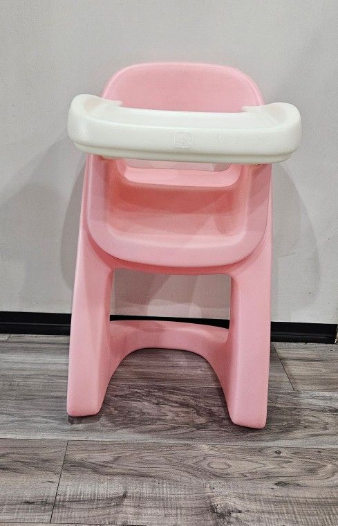 Step2 Child-Size Pink Baby Doll High Chair