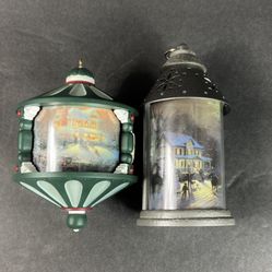 Vintage Robert Kinkade Christmas Ornaments