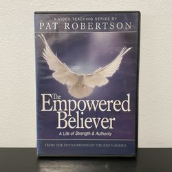 The Empowered Believer DVD Pat Robertson Foundation Faith Christian Religion CBN