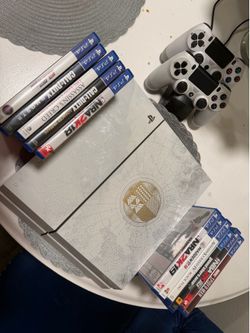 🎮 PS4 Destiny Limited Edition Bundle – 2 Controllers + 11 Games 🎮