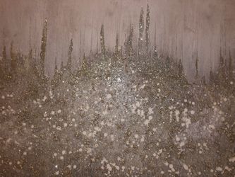 Beautiful Glitter Canvas!!! Excellent Condition