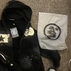 Black HellStar Zip Up