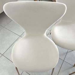 Angelin Velvet Dinning Chairs - from Wayfair  like new