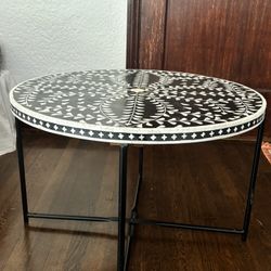 Beautiful Floral Mosaic Coffee Table 