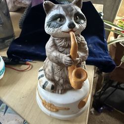 Raccoon Music Box