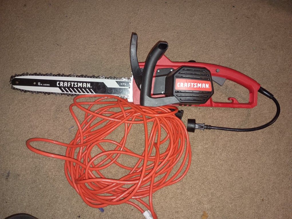 Craftsman Electric Chainsaw 