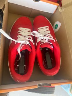 Red Nike size 9