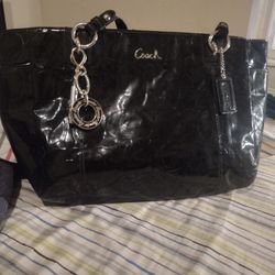 Coach Black Shoulder Bag $100
