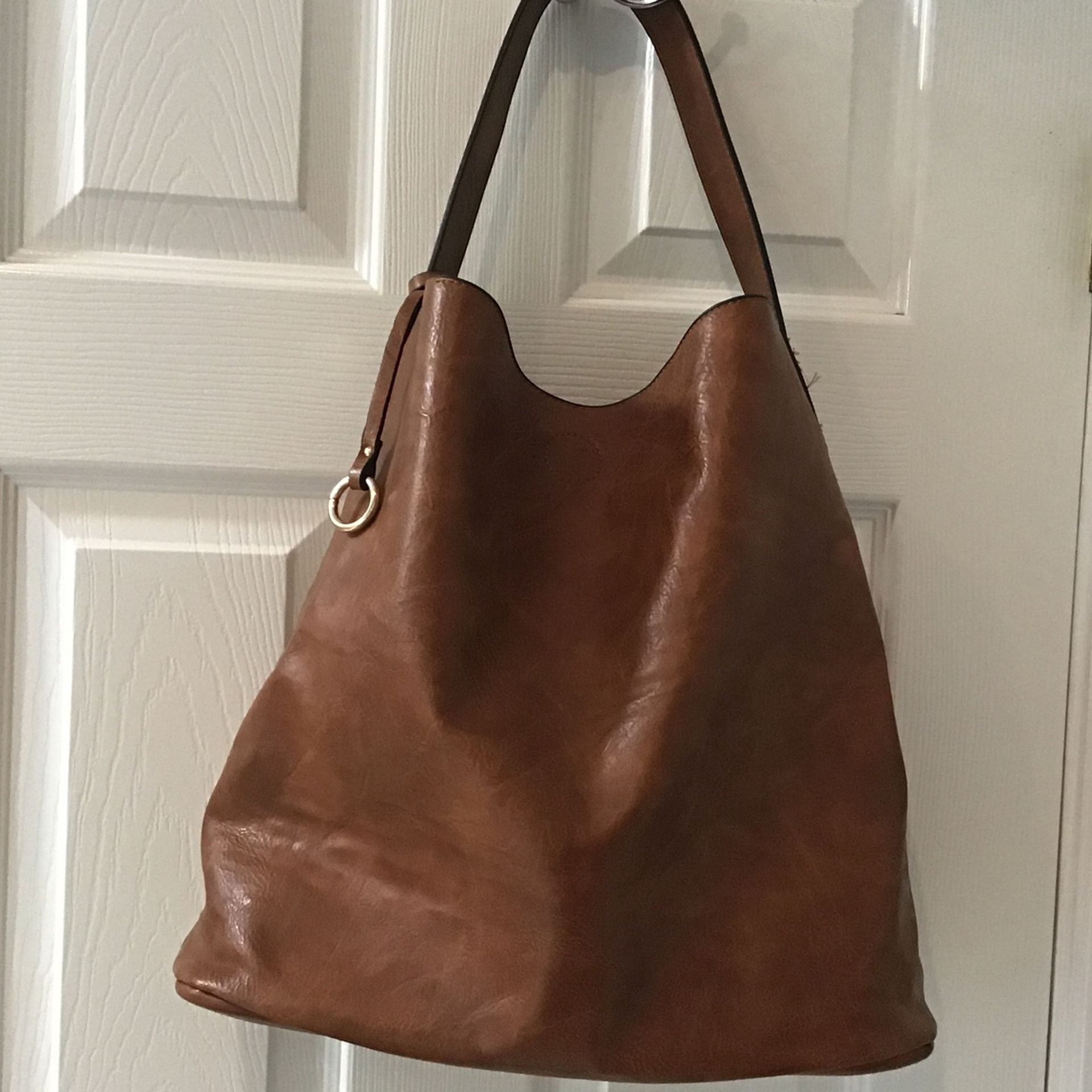 Italian leather handbag