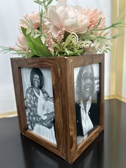 Rustic 4x6 Wood Centerpiece Custom Made