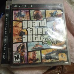 Grand Theft Auto 4 And 5 PS3