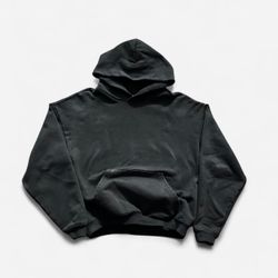 Black 600gsm Lucid blanks hoodie