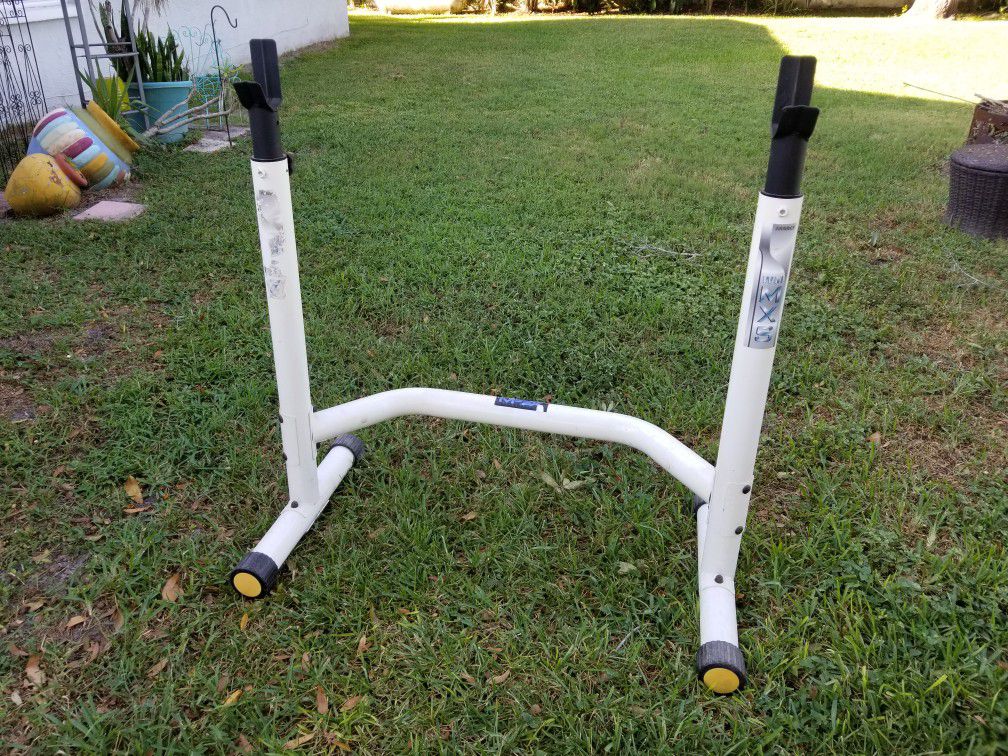 Weight Lifting Rack and Bench (No Weights Or Bar)