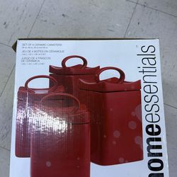 4 piece brand new canisters