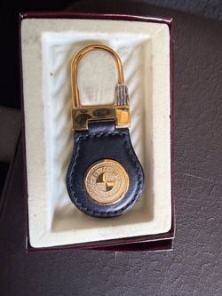 Exotic luxury leather key chains