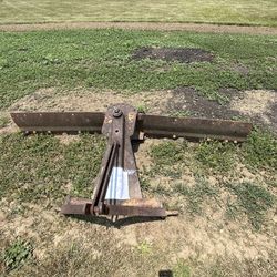 7’ Steel Blade W/ 3 Point Hitch