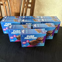Protein Bars Brownie  Lot Of 9 Boxes 