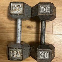 30 lb Dumbbell Set