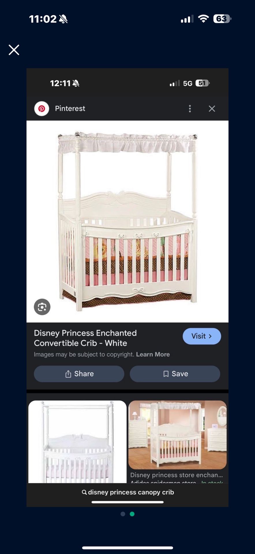 Disney Princess Canopy Bed