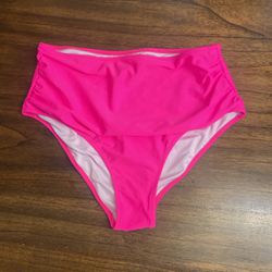 Pink Bikini High waist Bottom XL