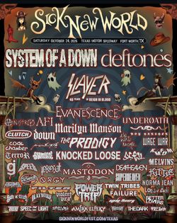 2 Tickets to Sick New World Fort Worth TX
