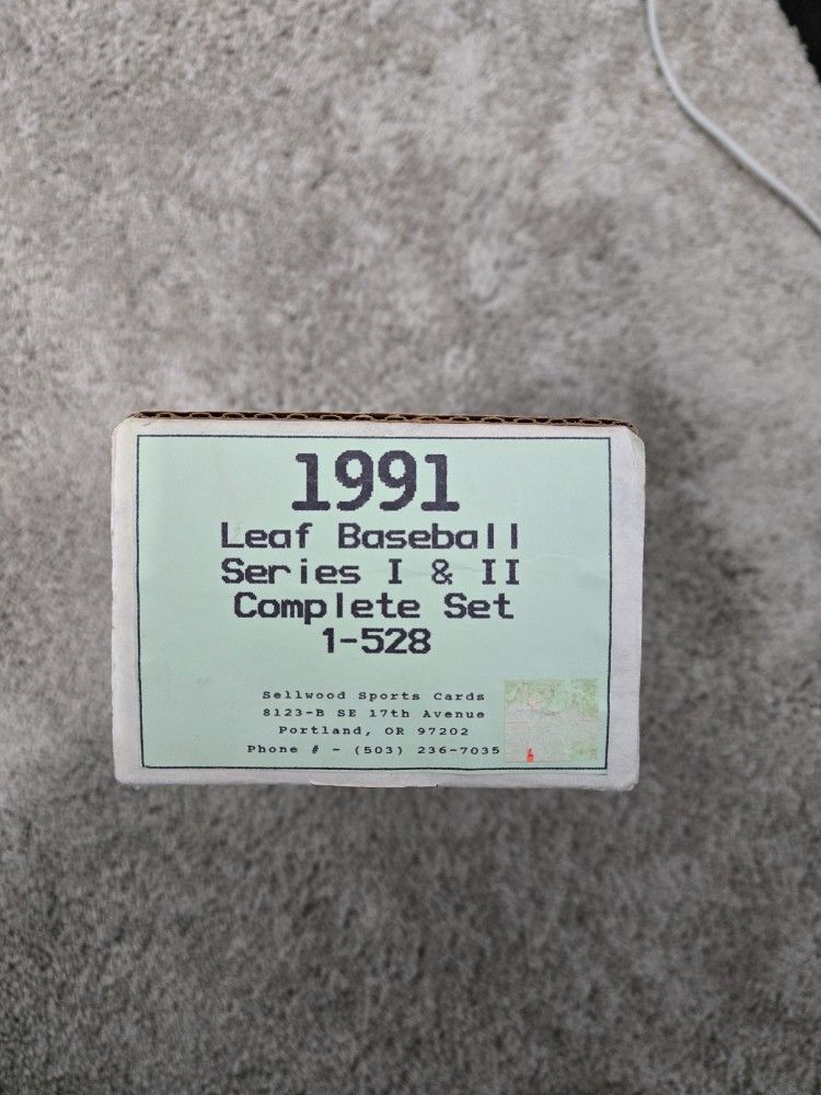 1991 Leaf Complete Set