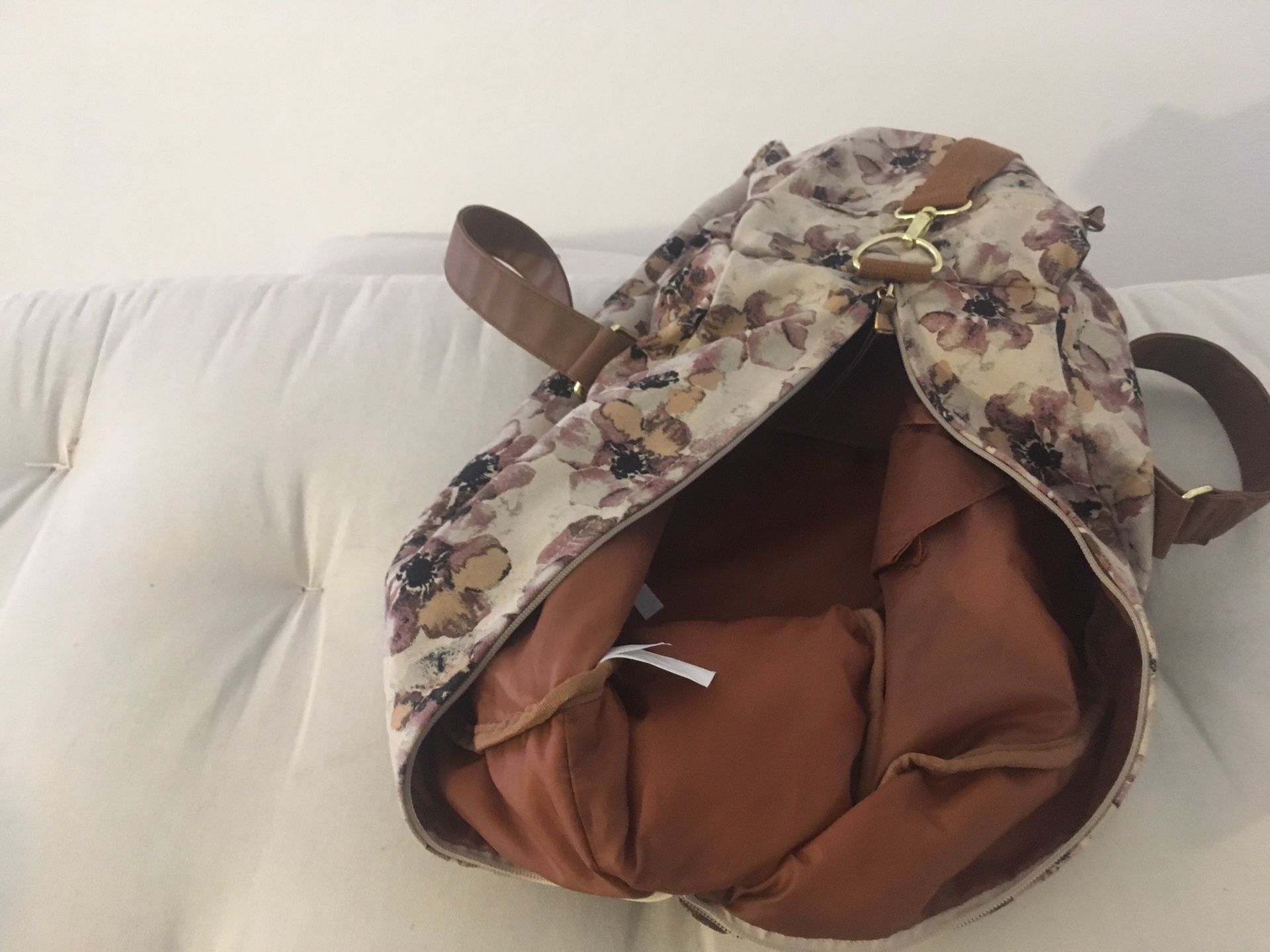 Tavel bag, flowered