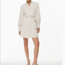 Babaton Hyde Mini Dress – Light Beige – Size M