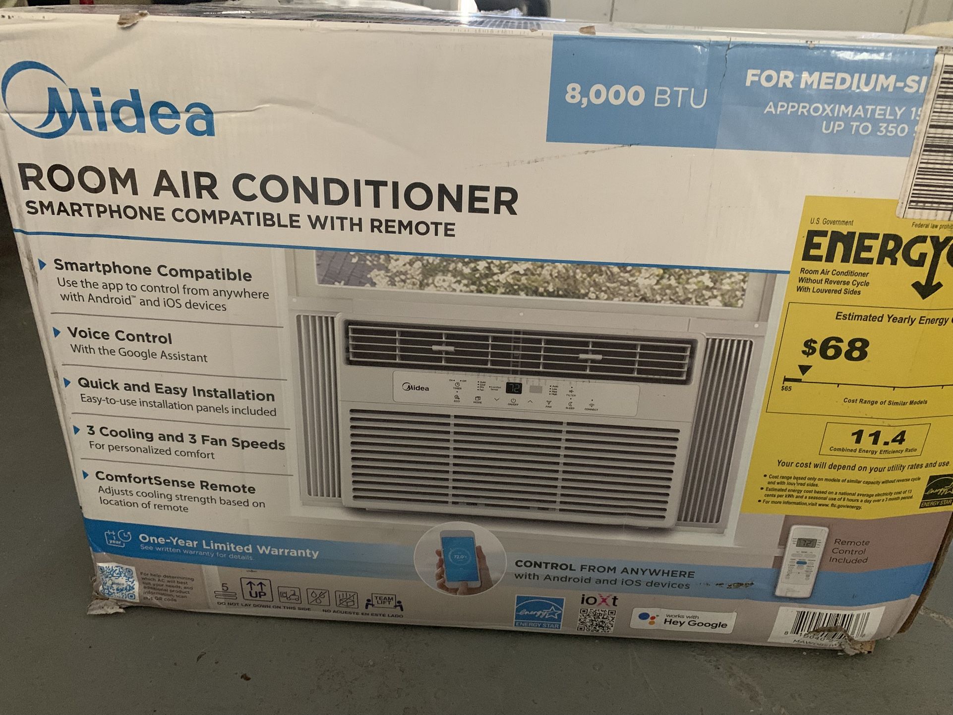 Midea Window AC New