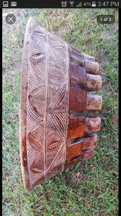 Polynesian design bowl