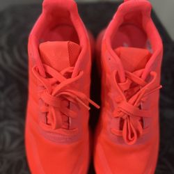 Adidas Bright Orange Youth Sneakers 