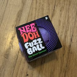 NeeDoh purple Fuzz Ball