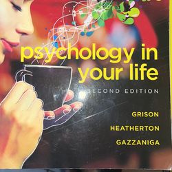 Psychology In Your In Life 