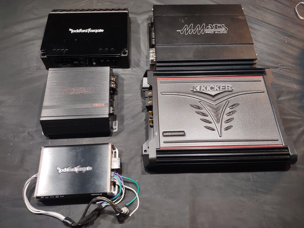 Car Audio Amps
