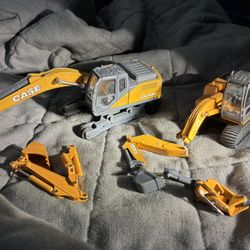 1/50 Scale Case Excavator Parts