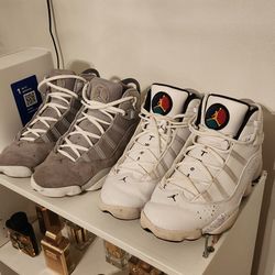 2 Pair Bundle  Jordan 6 Rings $80