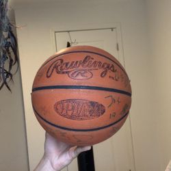 RWE PA NATIONAL TOURNAMENT SIGNED BASKETBALL 