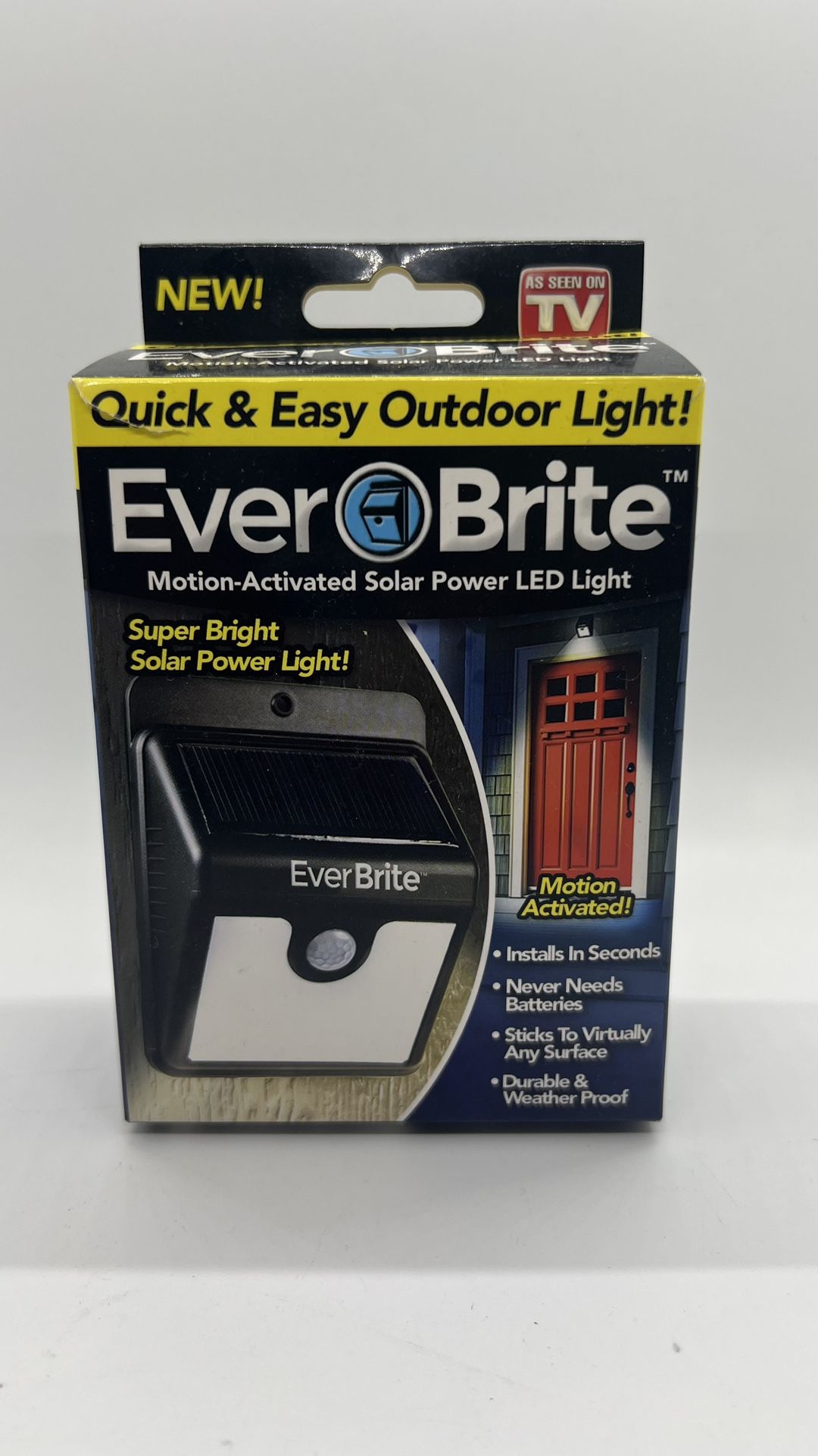 Ever Brite Motion-Activated Solar Power LED Light