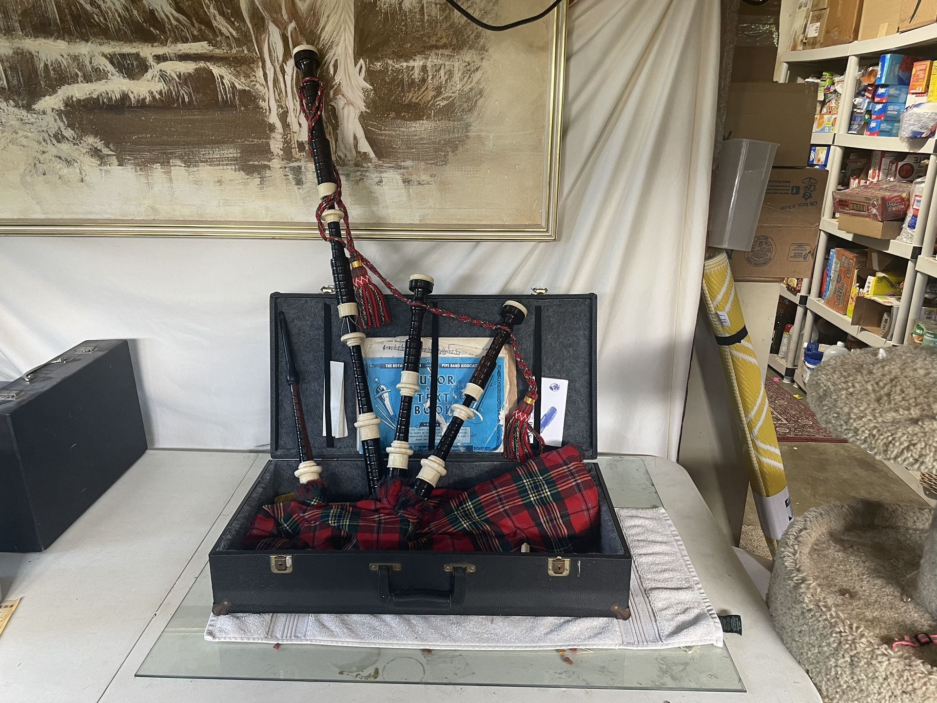 1980’s Kintail Bagpipes- African Blackwood