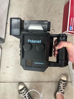 Vintage Polaroid Miniportrait Model 402 Multi-Lens Passport Camera