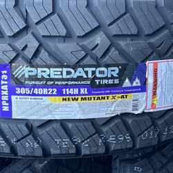 305/40R22 TIRE PREDATOR MUTANT X-AT