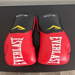 Used Everlast ELITE EVERSHIELD 16 oz Boxing Gloves