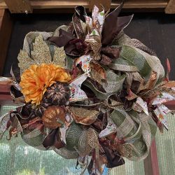 Hand Made Fall Wreath 