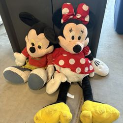 Disney Minnie And Mickey Mouse 